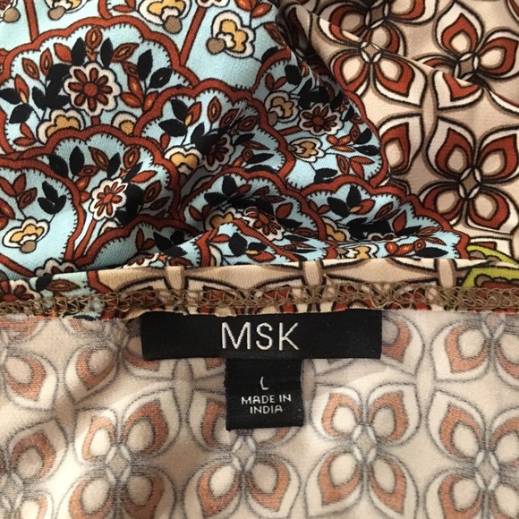 Paisley Zipper Front Dress - Picture 4 of 4